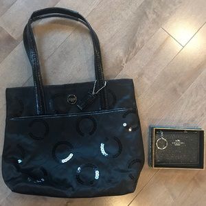 Coach purse and wallet set